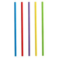 Shake-Halme aus Papier Ø 8 mm · 25 cm farbig sortiert