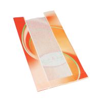 Sichtstreifenbeutel 33 x 16 x 8,7 cm weiss "Fresh & Tasty"