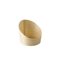 Snackbecher aus Holz "pure" Ø 8,2 cm · 8,5 cm