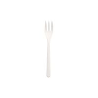 Snackgabeln(Mehrweg), PP, 13 cm, weiss, extra stabil