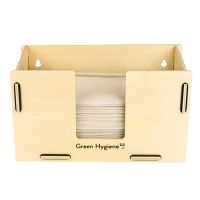Spender aus Holz für Papierhandtücher 16,5 x 28,5 x 15 cm natur
