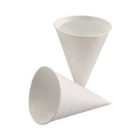 Spitzbecher aus Zuckerrohrpapier 100 ml