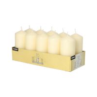 Stumpenkerzen creme Ø 40 mm · 90 mm