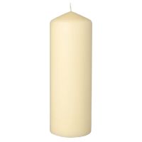 Stumpenkerzen creme Ø 70 mm · 200 mm