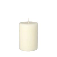 Stumpenkerzen weiß Ø 70 · 100 mm aus 100 % Stearin, durchgefärbt