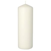 Stumpenkerzen weiss Ø 70 mm · 200 mm