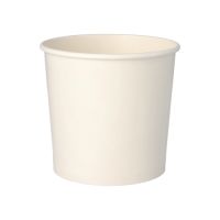 Suppenbecher "To Go", Pappe rund 770 ml Ø 11,8 cm · 10,5 cm weiss