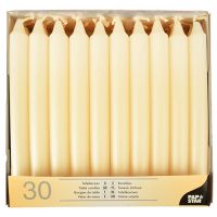 Tafelkerzen creme Ø 2,1 cm · 19,6 cm