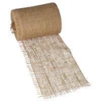 Jute Tischband, 10 m x 15 cm natur auf Rolle