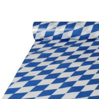 Tischdecke aus Folie, 20 m x 1 m "Bayrisch Blau"