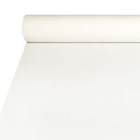 Airlaid Tischdecke, weiss, stoffähnlich, 20 x 1,2 m
