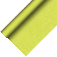 Wasserdichte Tischdecke PV-Tissue, limonengrün "ROYAL Collection Plus" 20 x 1,18 m