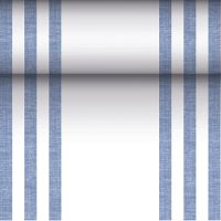 Tischläufer, PV-Tissue, blau, stoffähnlich "ROYAL Collection", 24 m x 40 cm, "Lines"