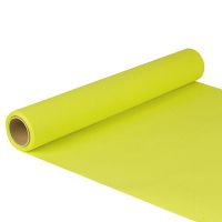 Tissue Tischläufer, limonengrün "ROYAL Collection" 5 m x 40 cm