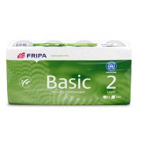 Toilettenpapier 2-lagig, "Basic" weiss, 400 Blatt pro Rolle