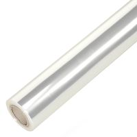 Geschenkfolie unbedruckt 50 m x 70 cm, transparent