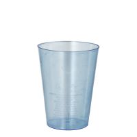 Plastikbecher (PS) 0,2 l Ø 7,5 · 9,7 cm hellblau