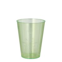 Plastikbecher (PS) 0,2 l Ø 7,5 · 9,7 cm hellgrün