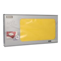 Vlies Mitteldecken, gelb "soft selection" 80 x 80 cm
