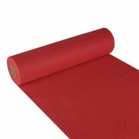 Vlies Tischläufer, rot "soft selection" 24 m x 40 cm
