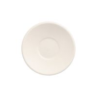 Zuckerrohrteller "pure" rund Ø 9 cm · 1,2 cm weiss "Evidence"